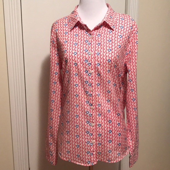 Crown & Ivy Tops - Crown & Ivy | anchor blouse